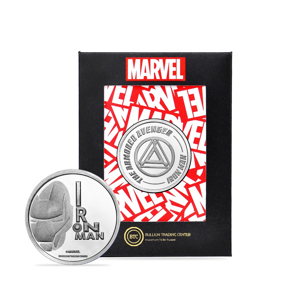 Marvel-IRON MAN-50gm Silver