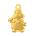 24k " ام خماس  " Yellow Gold Ingot Wearable- 5g 