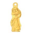 24k " أم علاوي  " Yellow Gold Ingot Wearable- 10g  