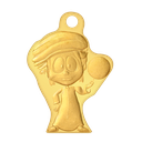 24k " عبود " Yellow Gold Ingot Wearable- 10g 