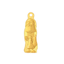 24k " ام سعيد  " Yellow Gold Ingot Wearable- 2.5g   